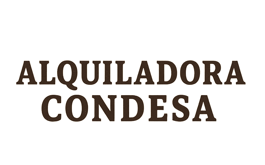 Alquiladora Condesa